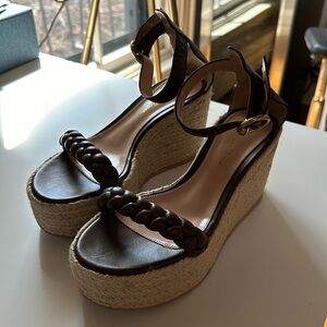 Brand new Gianvito Rossi Platform Wedge Sandals